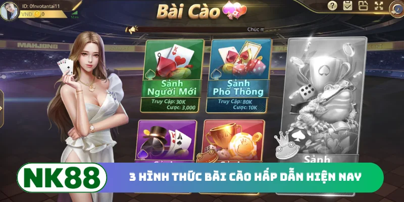 3 hình thức bài Cào hấp dẫn hiện nay