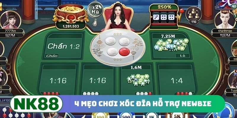 4 mẹo chơi Xóc đĩa hỗ trợ newbie