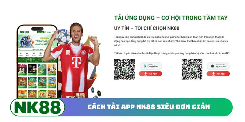 Cách tải app NK88 siêu đơn giản
