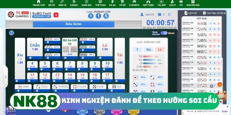 4 kinh nghiệm đánh đề theo hướng soi cầu