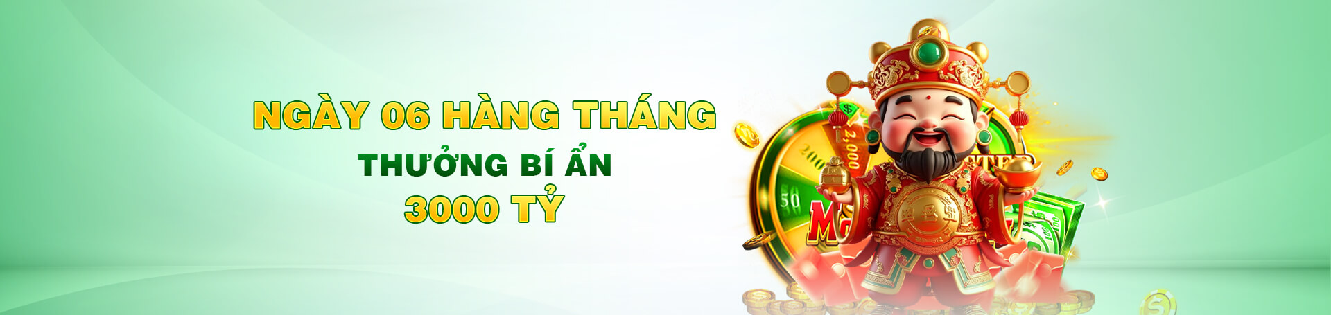 ngày 06 hàng tháng thưởng bí ẩn